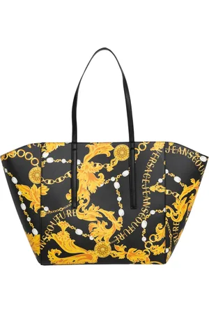 VERSACE Femme, Sacs, Multicolore, Taille: ONE Size Sac Fourre-Tout Chain Couture Multicolore Abstrait