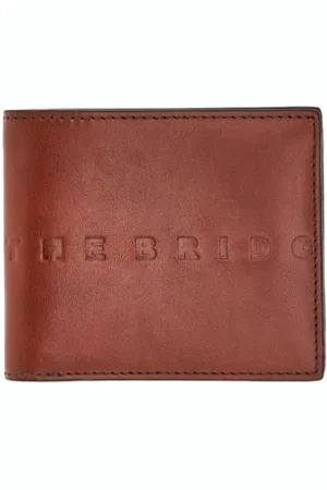 The Bridge Homme, Accessoires, Brun, Taille: ONE Size Portefeuilles en cuir avec porte-cartes