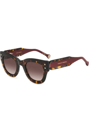 Carolina Herrera Femme, Accessoires, Brun, Taille: 47 MM Lunettes de soleil carrées