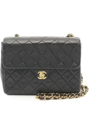 CHANEL Femme, Pre-owned, Noir, Taille: ONE Size Pre-owned Cuir sacs-bandouliere