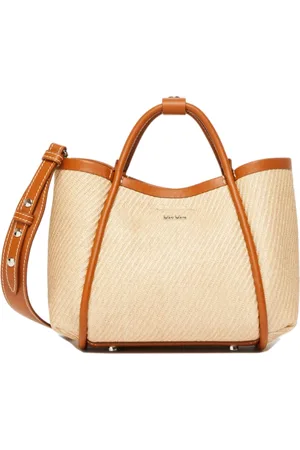 Max Mara Femme, Sacs, Brun, Taille: ONE Size Sac Marin Marron avec Détails en Cuir