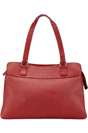 Fendi Femme, Pre-owned, Rouge, Taille: ONE Size Pre-owned Cuir sacs-main
