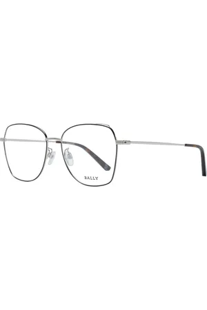 Bally Femme, Accessoires, Noir, Taille: ONE Size Montures Optiques Noires pour Femmes Style Carré