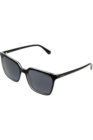 Polaroid Femme, Accessoires, Noir, Taille: ONE Size Lunettes de Soleil Noires Carrées Polarisees Protection UV
