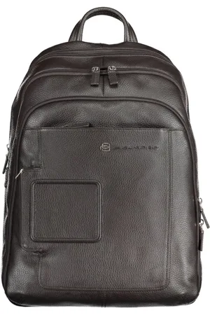 Piquadro Homme, Sacs, Brun, Taille: ONE Size Sac à Dos Homme en Cuir Marron
