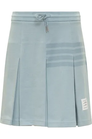 Thom Browne Femme, Jupes, Bleu, Taille: 32 FR Jupe Plissée