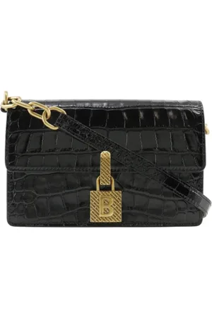 Balenciaga Femme, Pre-owned, Noir, Taille: ONE Size Pre-owned Cuir sacs-bandouliere