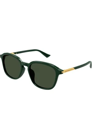 Bottega Veneta Homme, Accessoires, Vert, Taille: 55 MM Lunettes de soleil