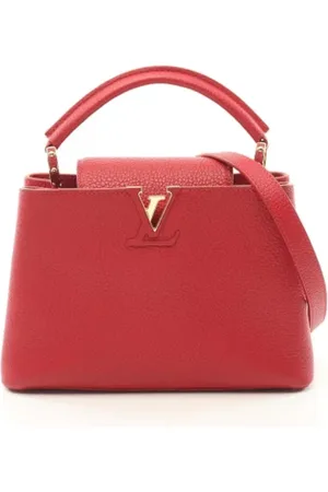 LOUIS VUITTON Femme, Pre-owned, Rouge, Taille: ONE Size Pre-owned Cuir sacs-louis-vuitton