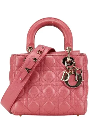 Dior Femme, Pre-owned, Rose, Taille: ONE Size Pre-owned Cuir sacs-main