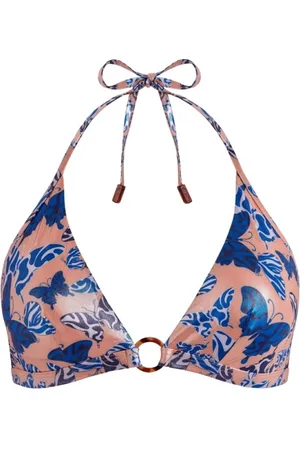 Vilebrequin Femme, Maillots de bain, Multicolore, Taille: 42 FR Haut de maillot de bain foulard Disco Butterfly