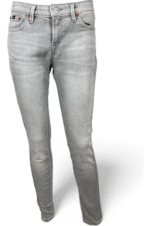 Denham Femme, Jeans, Gris, Taille: W28 L28 Jean Gris Skinny Fit en Tissu Extensible Confort
