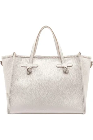 Gianni chiarini Femme, Sacs, Blanc, Taille: ONE Size Sac à main en cuir à bulles en Sabbia