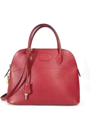 Hermès Femme, Pre-owned, Rouge, Taille: ONE Size Pre-owned Cuir sacs-main