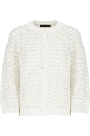 Fabiana Filippi Femme, Pulls, Blanc, Taille: 42 FR Pull Luxueux en Cachemire