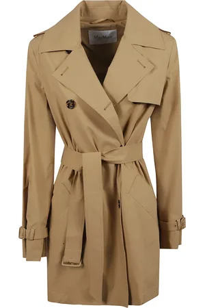 Max Mara Femme, Manteaux, Brun, Taille: 36 FR Manteaux Landa Marron pour Femmes