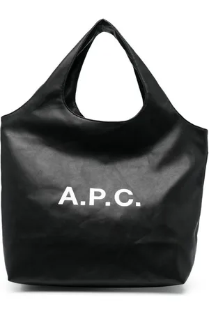 A.P.C. Homme, Sacs, Noir, Taille: ONE Size Sac Banane en Similicuir Noir
