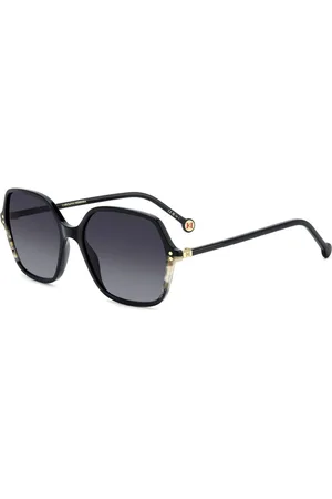 Carolina Herrera Femme, Accessoires, Noir, Taille: 56 MM Lunettes de soleil