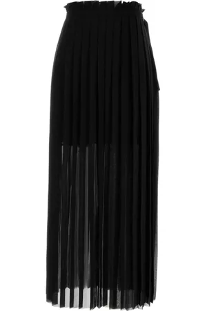 Ami Femme, Jupes, Noir, Taille: 38 FR Jupe en Polyester Noir