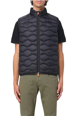 save the duck Homme, Vestes, Noir, Taille: XL Gilet de Costume Noir