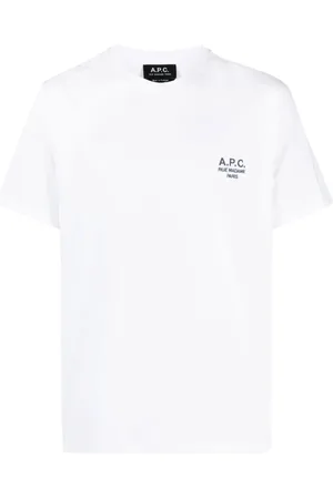 A.P.C. Homme, Tops, Blanc, Taille: M Raymond T-Shirt