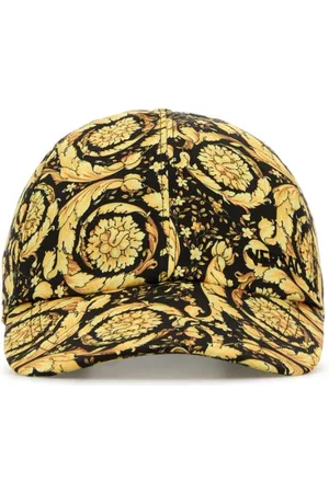 VERSACE Homme, Accessoires, Multicolore, Taille: 57 CM Casquette de Baseball Imprimée