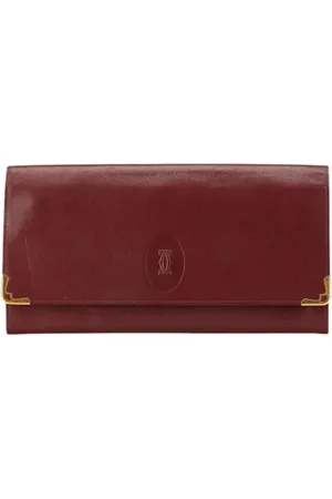 Cartier Femme, Pre-owned, Rouge, Taille: ONE Size Pre-owned Cuir pochettes-minaudieres