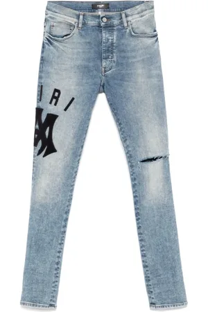 AMIRI Homme, Jeans, Bleu, Taille: W32 Indigo Bleu Jeans Classiques à Boutons