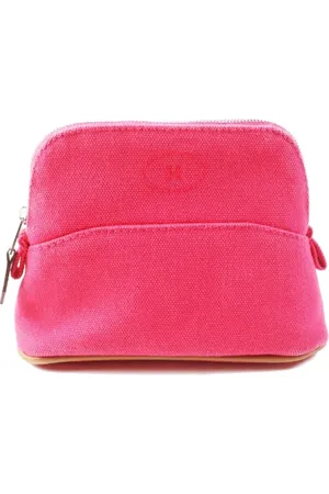 Hermès Femme, Pre-owned, Rouge, Taille: ONE Size Pre-owned Coton trousses-de-toilette