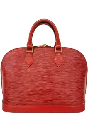 LOUIS VUITTON Femme, Pre-owned, Rouge, Taille: ONE Size Pre-owned Cuir sacs-louis-vuitton