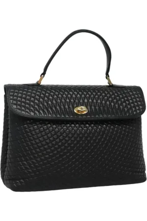 Bally Femme, Pre-owned, Noir, Taille: ONE Size Pre-owned Cuir sacs-main