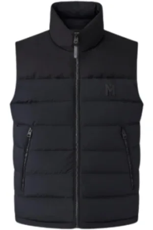 Mackage Homme, Vestes, Bleu, Taille: 2XS Veste sans manches Bobbie