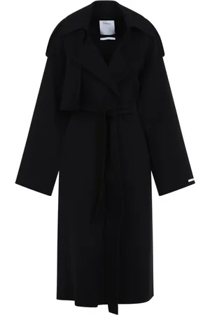 Sportmax Femme, Manteaux, Noir, Taille: 32 FR Manteau Fiore