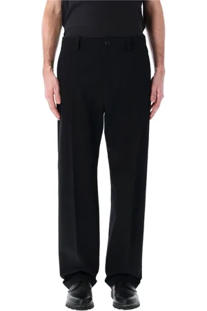 Moncler Homme, Pantalons, Noir, Taille: M Pantalon Chino Noir Jambe Droite