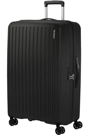 American Tourister Unisex, Valises, Noir, Taille: ONE Size Valise rigide Rejoy avec serrure TSA