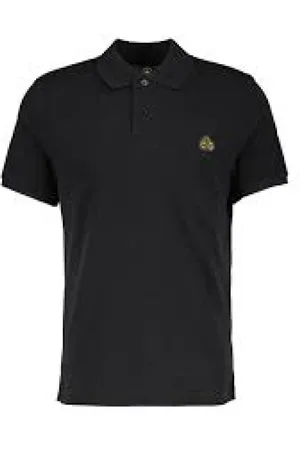 Moose Knuckles Homme, Tops, Noir, Taille: S Polo Élégant pour Homme