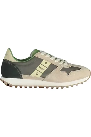 Blauer Homme, Chaussures, Multicolore, Taille: 45 EU Baskets Beige à Lacets