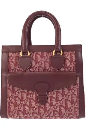 Dior Femme, Pre-owned, Rouge, Taille: ONE Size Pre-owned Toile cabas