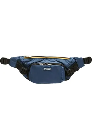 K-Way Unisex, Sacs, Bleu, Taille: ONE Size Sac à bandoulière en nylon compact et polyvalent