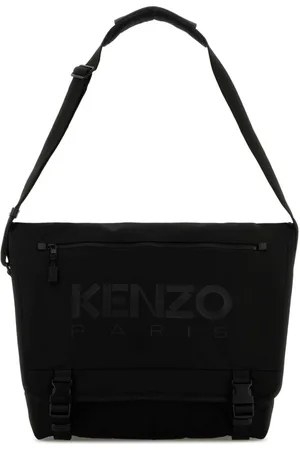Kenzo Homme, Sacs, Noir, Taille: ONE Size Sac bandoulière noir