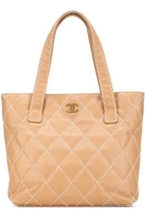 CHANEL Femme, Pre-owned, , Taille: ONE Size Pre-owned Cuir cabas