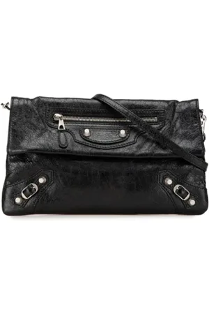 Balenciaga Femme, Pre-owned, Noir, Taille: ONE Size Pre-owned Cuir sacs-balenciaga