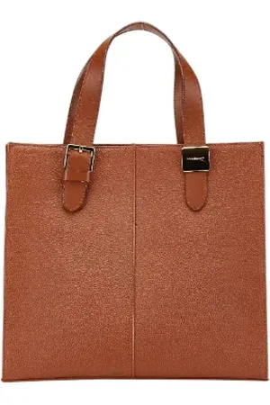 Burberry Femme, Pre-owned, Brun, Taille: ONE Size Pre-owned Cuir cabas