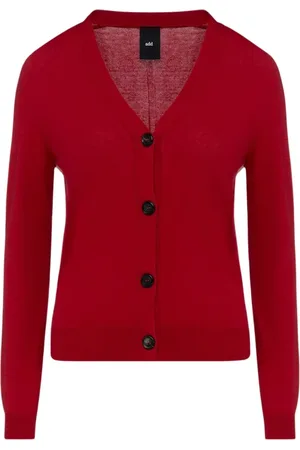 add Femme, Pulls, Rouge, Taille: 40 FR Gilet EN Coton