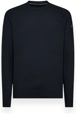 RRD Homme, Pulls, Bleu, Taille: 2XL Pull en maille rond Velvet