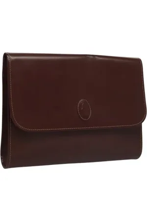 Cartier Femme, Pre-owned, Rouge, Taille: ONE Size Pre-owned Cuir pochettes-minaudieres