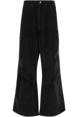 Entire Studios Femme, Pantalons, Noir, Taille: 40 FR Pantalon Barren en Coton Noir