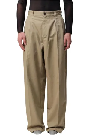 Maison Margiela Homme, Pantalons, , Taille: W40 Pantalon Large Jambe Plissé