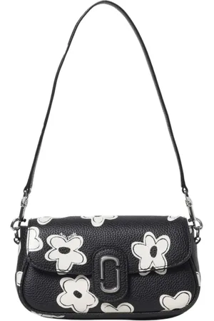 Marc Jacobs Femme, Sacs, Noir, Taille: ONE Size Élégant Sac à bandoulière imprimé marguerite