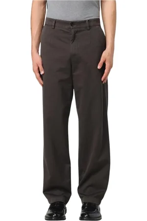 Dolce & Gabbana Homme, Pantalons, Brun, Taille: M Pantalon en Coton Marron